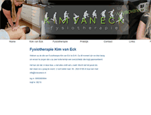Tablet Screenshot of fysiovaneck.nl